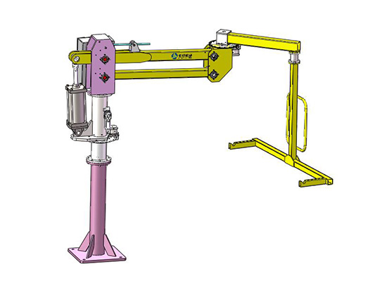 Pneumatic power assisted manipulator (hard arm type)